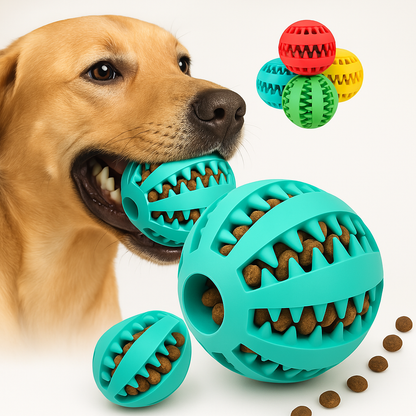 Tough Chew Ball – Fun & Treat-Filled Toy for Dogs