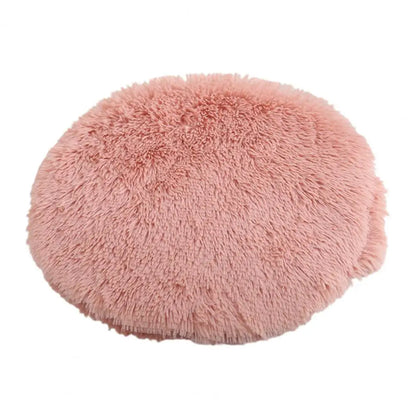 Ultra-Soft Round Pet Bed – Cozy Cushion for Cats & Small Dogs!