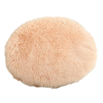 Ultra-Soft Round Pet Bed – Cozy Cushion for Cats & Small Dogs!