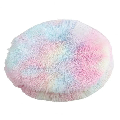 Ultra-Soft Round Pet Bed – Cozy Cushion for Cats & Small Dogs!